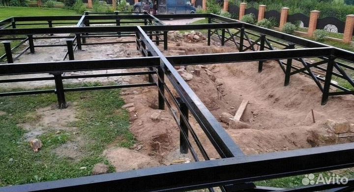 Винтовые сваи для забора