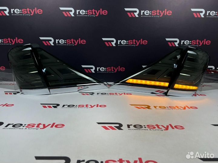 Стопы Toyota Vellfire 20 Дымчатые Vland