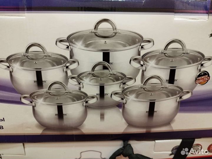 Кастрюли новые. Индукция