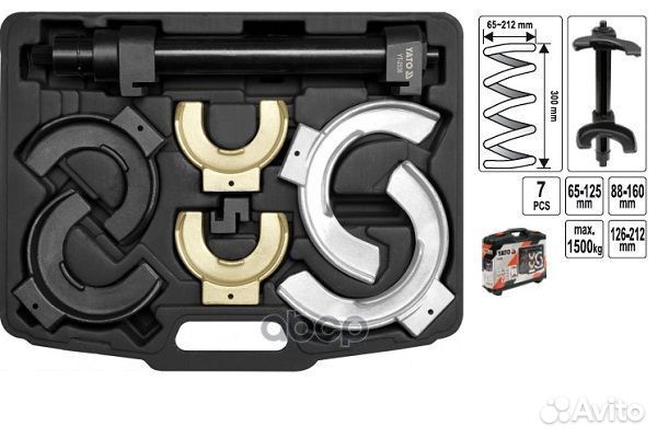 Yato Стяжка пружин механическая, (MacPherson) 3