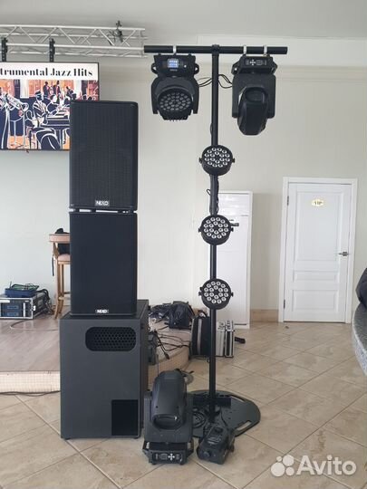 Оборудование для мероприятий. Звук, Свет, Проектор