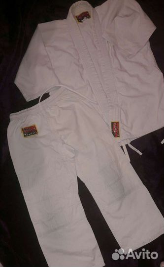 Кимоно р. 150-160 и куртка от кимоно р. 120