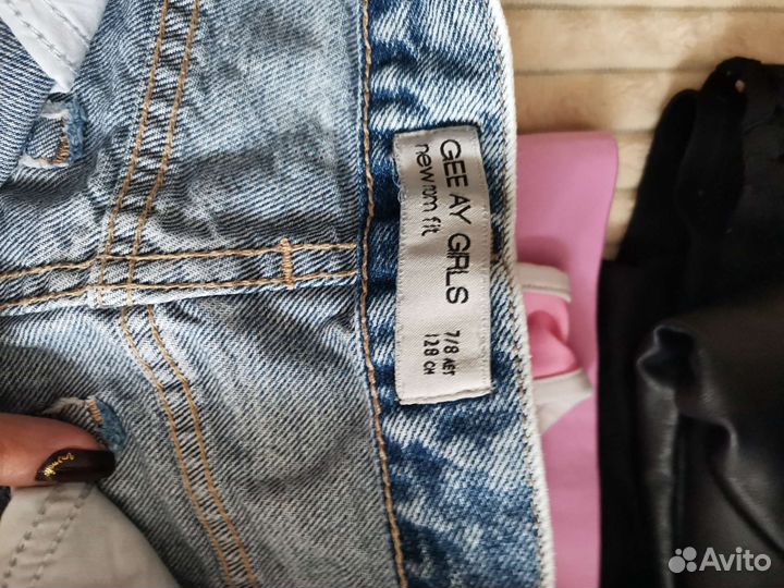 Джинсы рваные для девочки