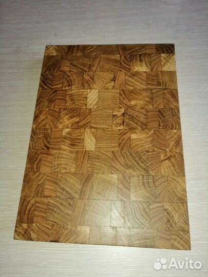 Торцевая разделочная доска дуб,ясень