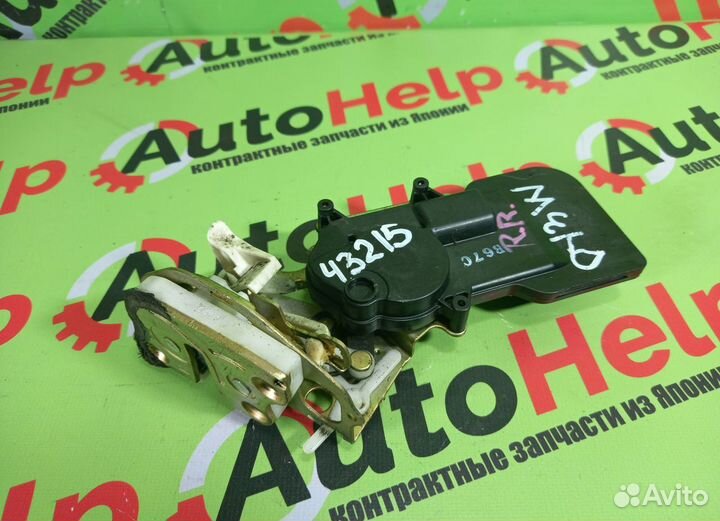 Замок двери mazda demio DY3W задний правый