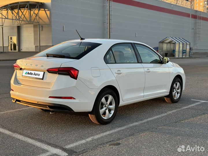 Skoda Rapid 1.6 AT, 2020, 111 300 км