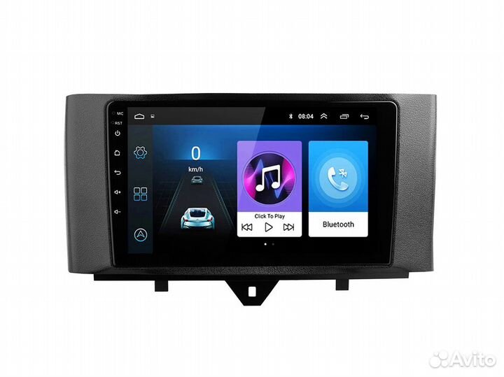 Магнитола Smart Fortwo 2 W451 Android