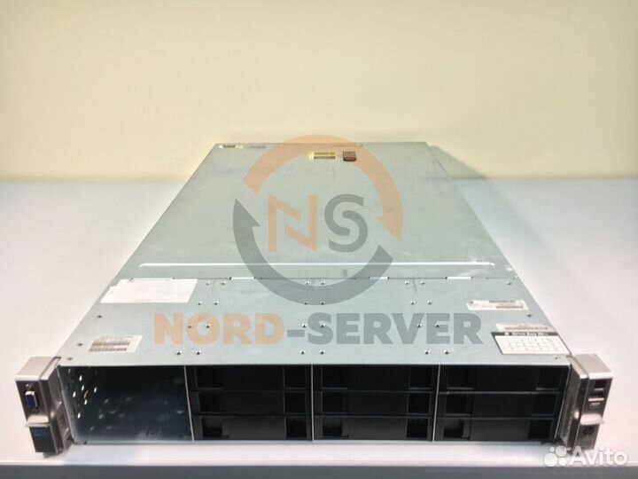 Сервер HP DL380p Gen8 12LFF 2x E5-2660 32GB 460W