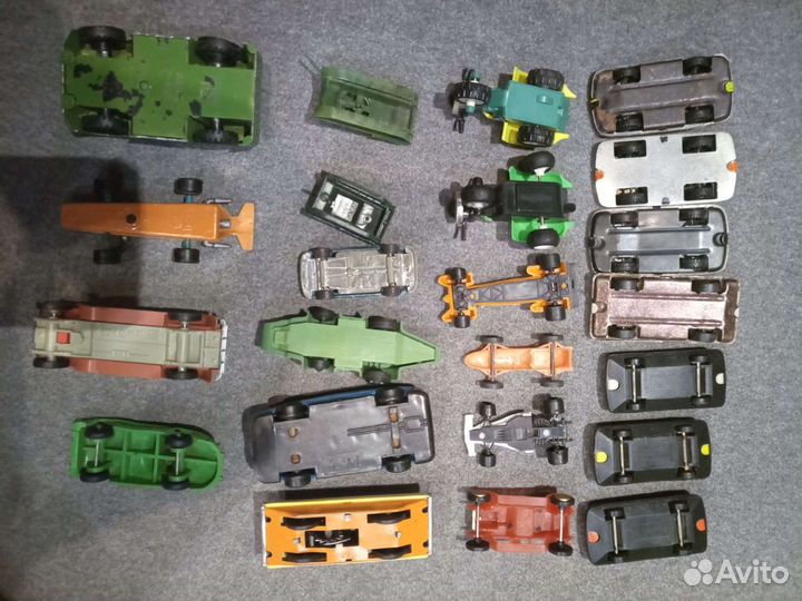 Машинки, гонки, танки времён СССР