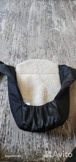 Накидка зимняя на ножки ребёнка