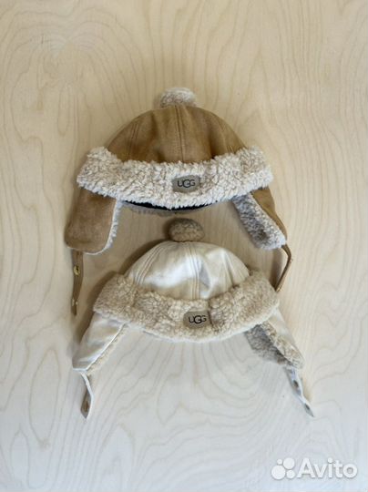 Шапка шарф варежки UGG детские новые