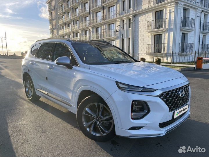 Hyundai Santa Fe 2.0 AT, 2019, 84 900 км