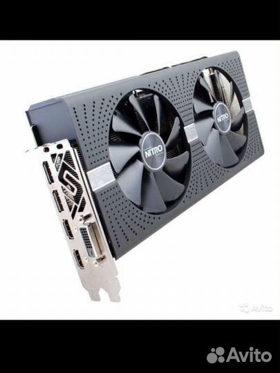 Видеокарта sapphire AND Radeon RX 580 4gb