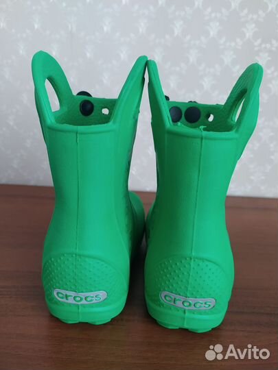 Детские резиновые сапоги crocs c6