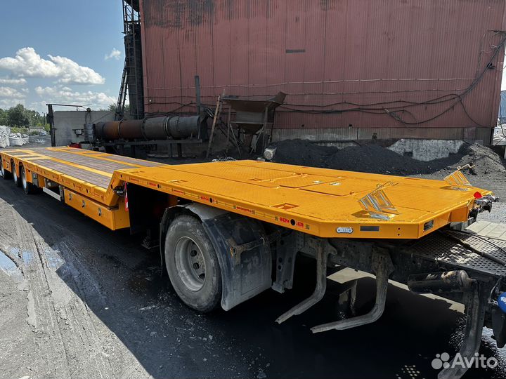 Полуприцеп трал (тяжеловоз) Berger 9853-0000050-05, 2024