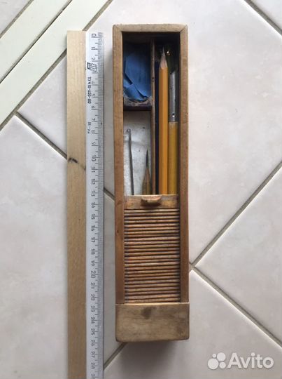 Пенал деревянный