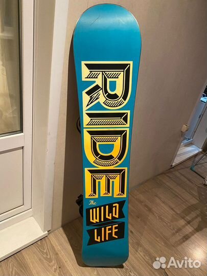 Сноуборд Ride Wild Life 55 с креплениями Nitro