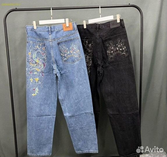 Джинсы широкие Supreme x Coogi, 2 цвета