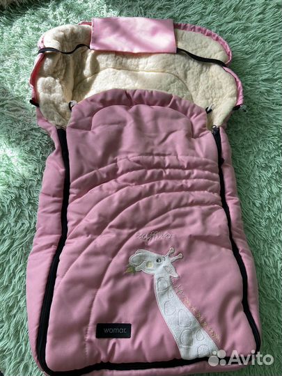 Конверт зимний womar zaffiro на овчине