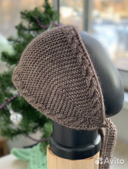 Косынка вязанная демисезон