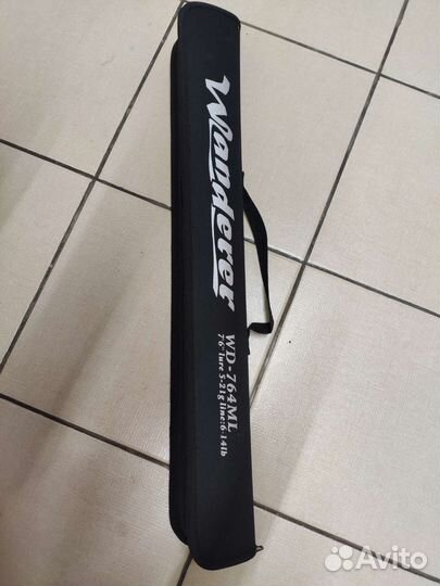 Тревел спиннинг hearty rise wanderer wd-764 ml