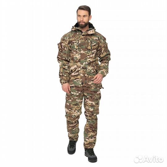 6283 Костюм Huntsman Горка-V на флисе рип-стоп мул