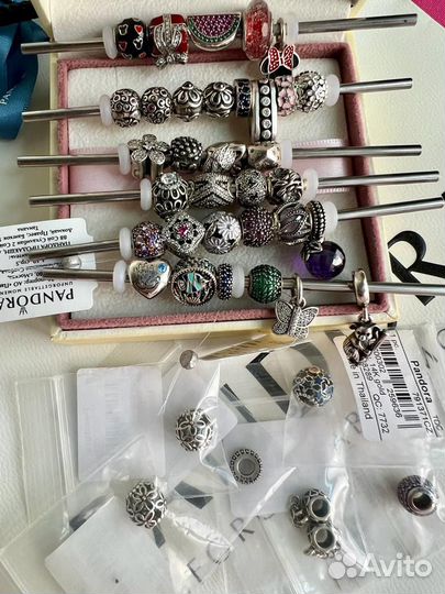 Pandora шарм серебро