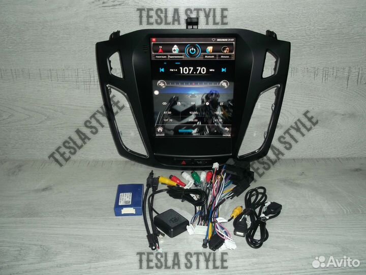 Магнитола Ford Focus 3 Tesla 2/32 Android GPS WiFi