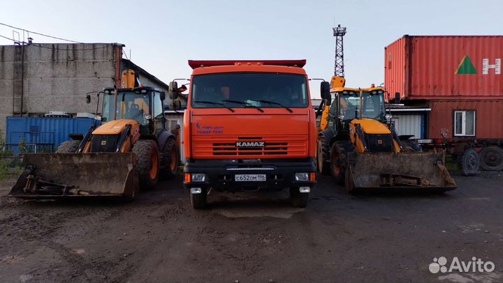 Услуги экскаватора погрузчика JCB
