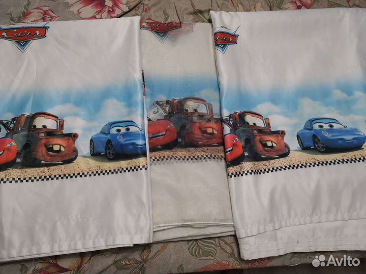 Комплект шторы и тюль для детской