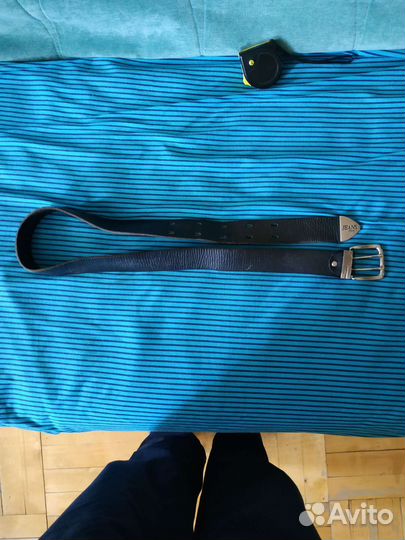 Кожаный мужской ремень