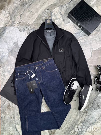 Dolce Gabbana Set х Джинсы х Ветровка х футболка