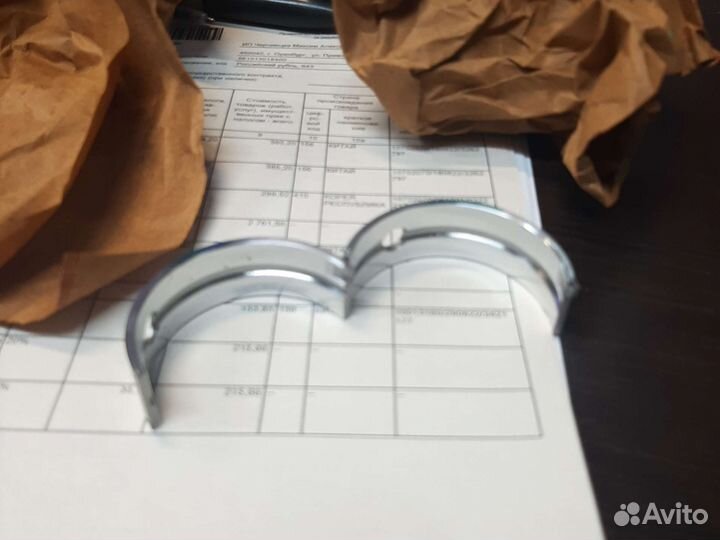 Коренные вкладыши STD aveo, matiz