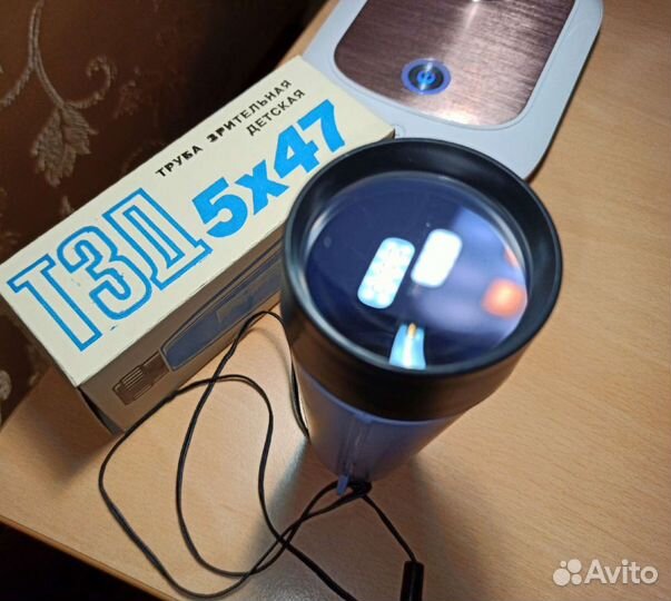 Новая. СССР. Зрительная труба Т3д 5х47 (Сомз)