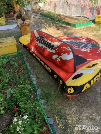 Водная тюбинг ватрушка 3х местная