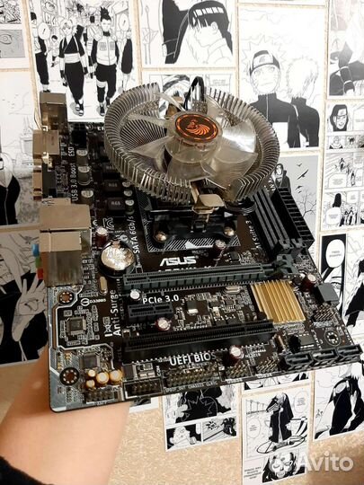 Материнская плата fm2 plus с процессором A8-7650k