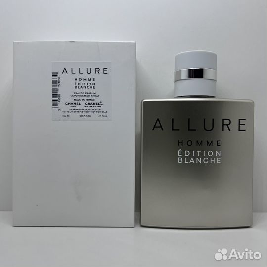 Chanel - Allure Blanche 100ml Оригинал Тестер