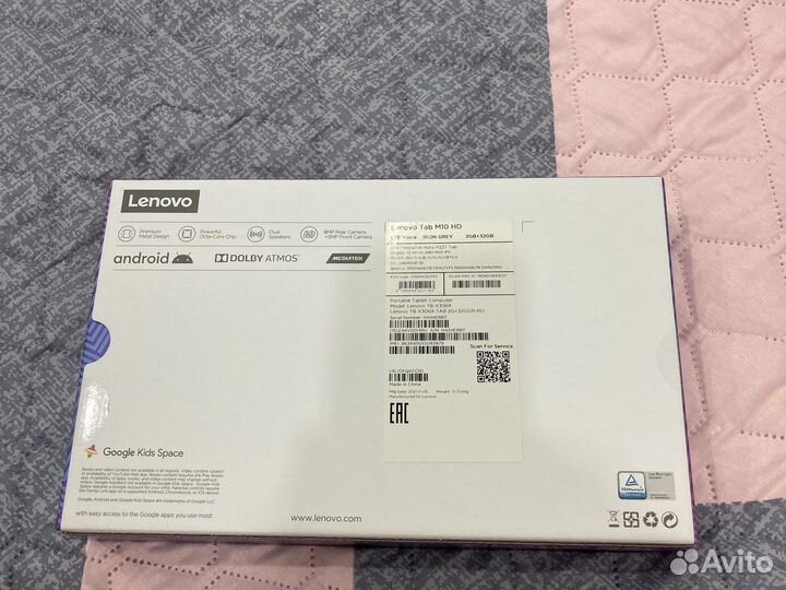 Планшет lenovo