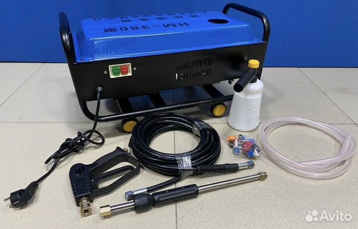 Мойка высокого давления HM-380 новая синяя