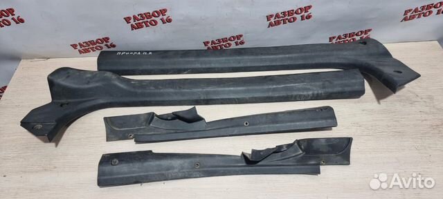 Накладки на пороги LADA Priora 2170 2171 2172