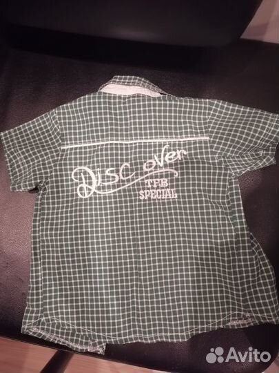 Летние рубашки на мальчика 92 размера (2г)