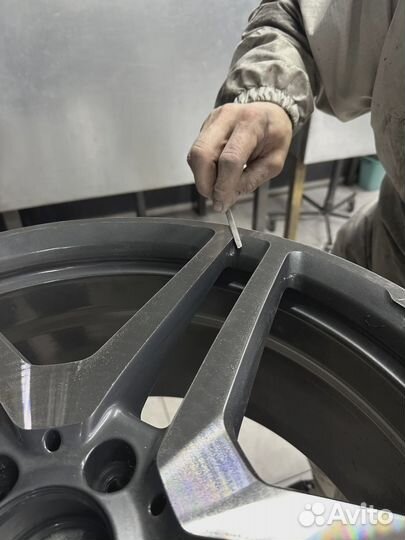 Порошковая покраска дисков и суппортов