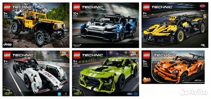 Новые наборы Lego Technic