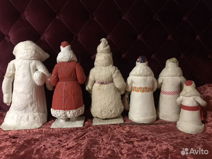 Дед морозы и снегурочка СССР