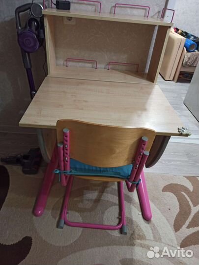 Растущая парта и стул Demi