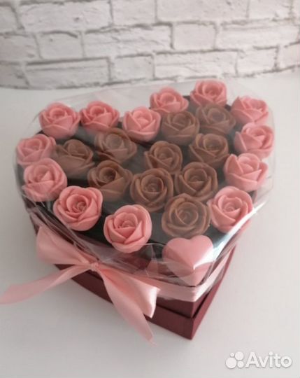 Шоколадные розы, букет
