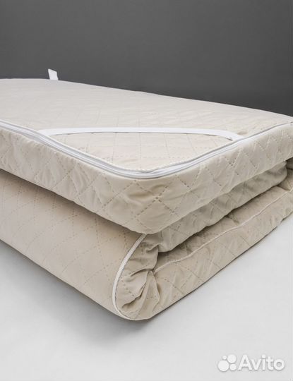 Матрас топпер doma холкон 8 см 140х200 см Беспружи