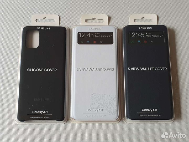 Чехлы на Samsung A41/A51/A71 оригинал новые