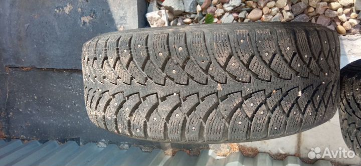 Зимняя резина 205 55 r16 б/у на дисках