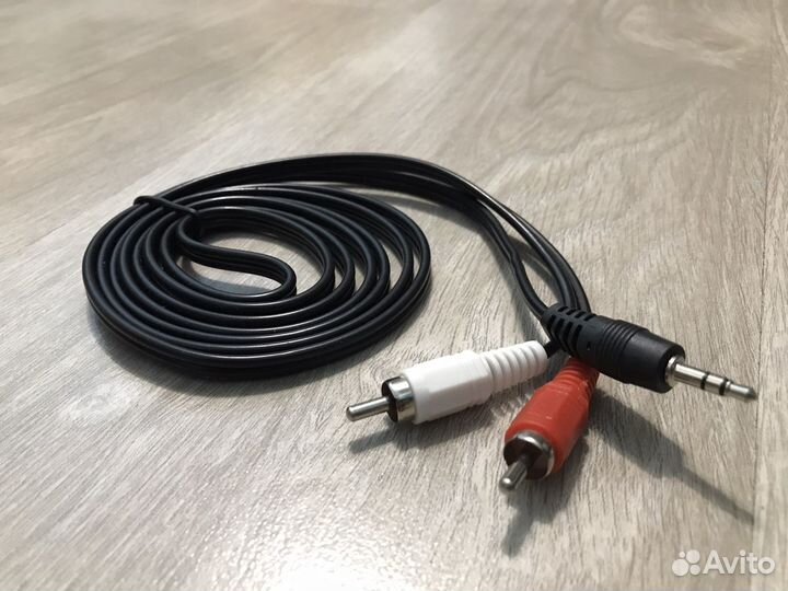 Кабель 2rca 3.5jack